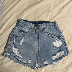 Carmar Beatrice denim skirt